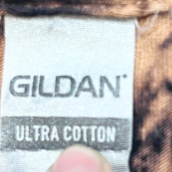 Kiss Living Legends T-Shirt Acid Wash Men Large Black Brown Rock Shirt New - Picture 6 of 6